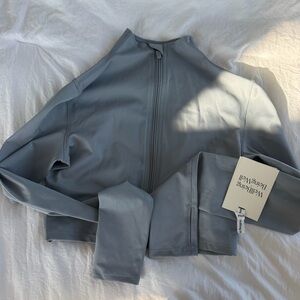 Wellbeing + BeingWell zip up